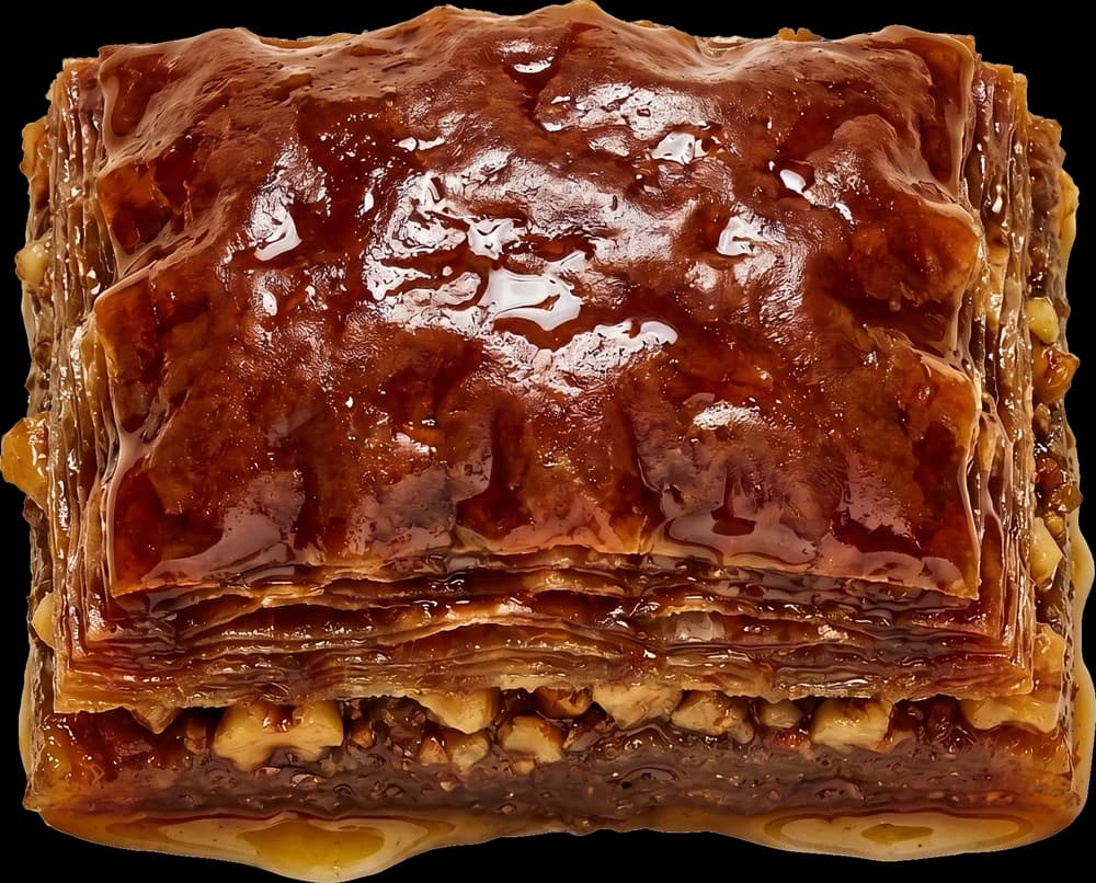 Chocolate Walnut baklava
