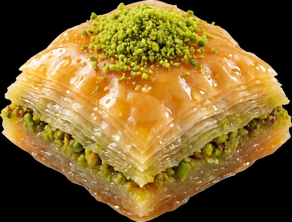 Pistachio baklava